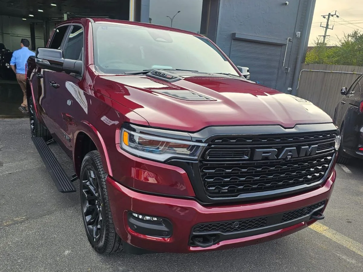 cut and polished RAM pickup